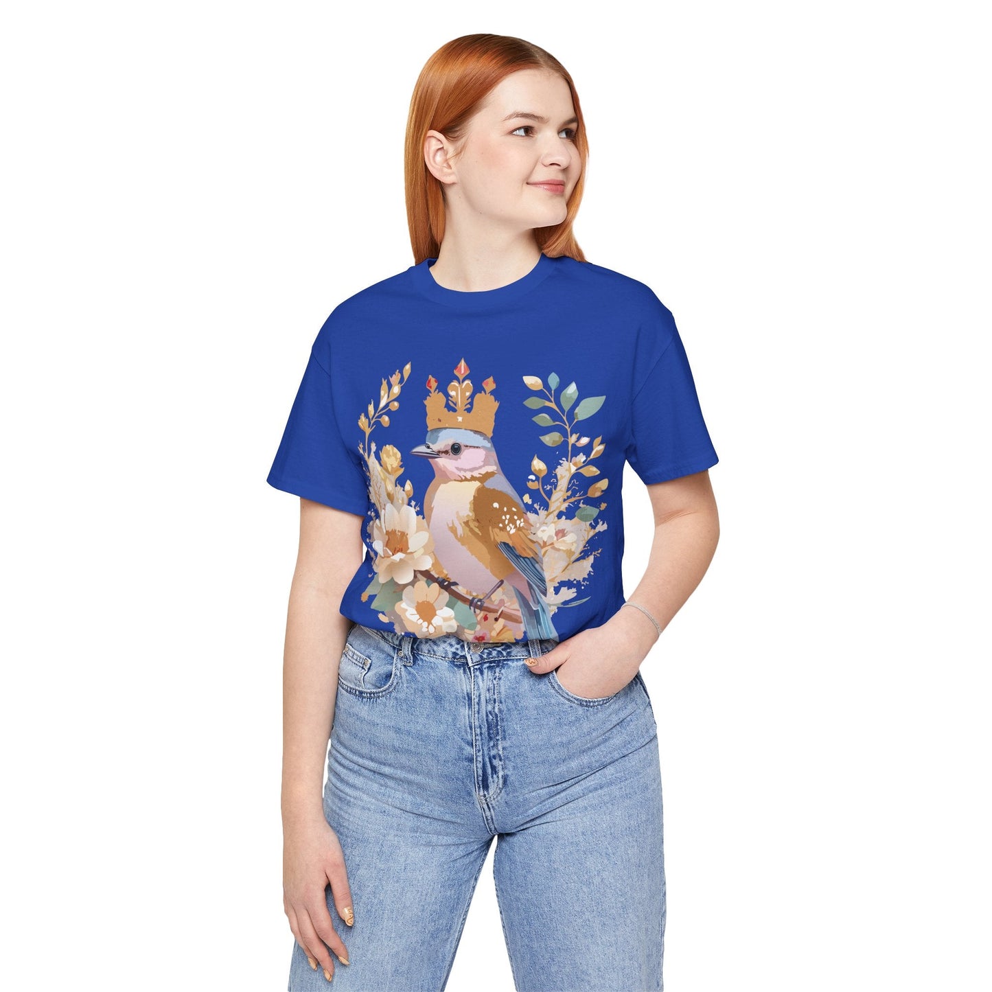 Medallion Graphic Tee Unisex Art Design Adelpha Vintage Inspired Short Sleeve Tee