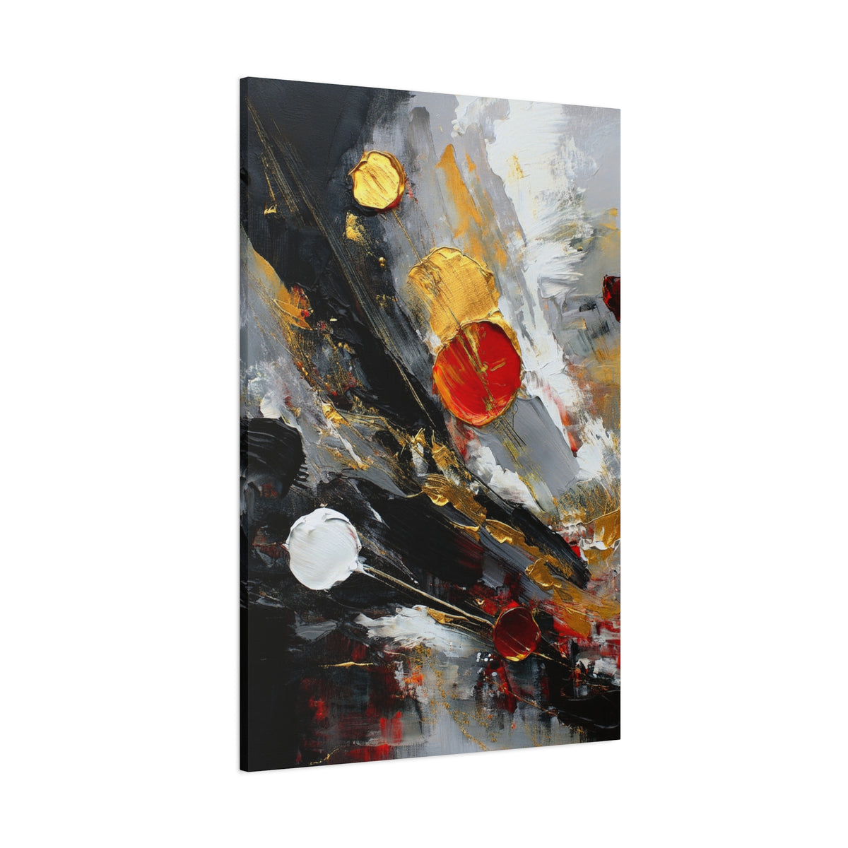 Abstract Oil Painting Print Canvas 20x24,20x30,24x30 24x32,24x36,30x40 32x48,36x48,40x60 Pine-Wood Inner Frame ABS-67