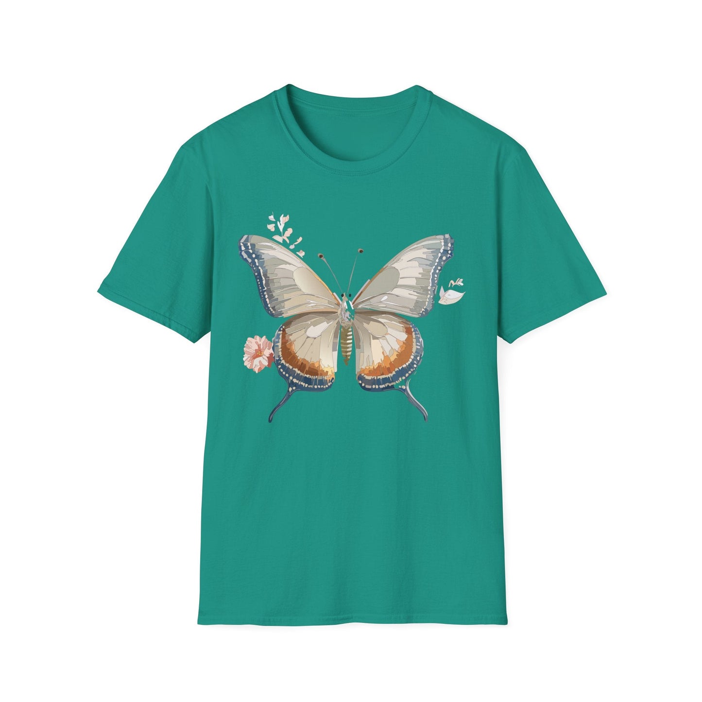 Butterfly Shirt Unisex Softstyle T Shirt Gildan 64000 Monarch Butterfly Tee Everyday Comfort