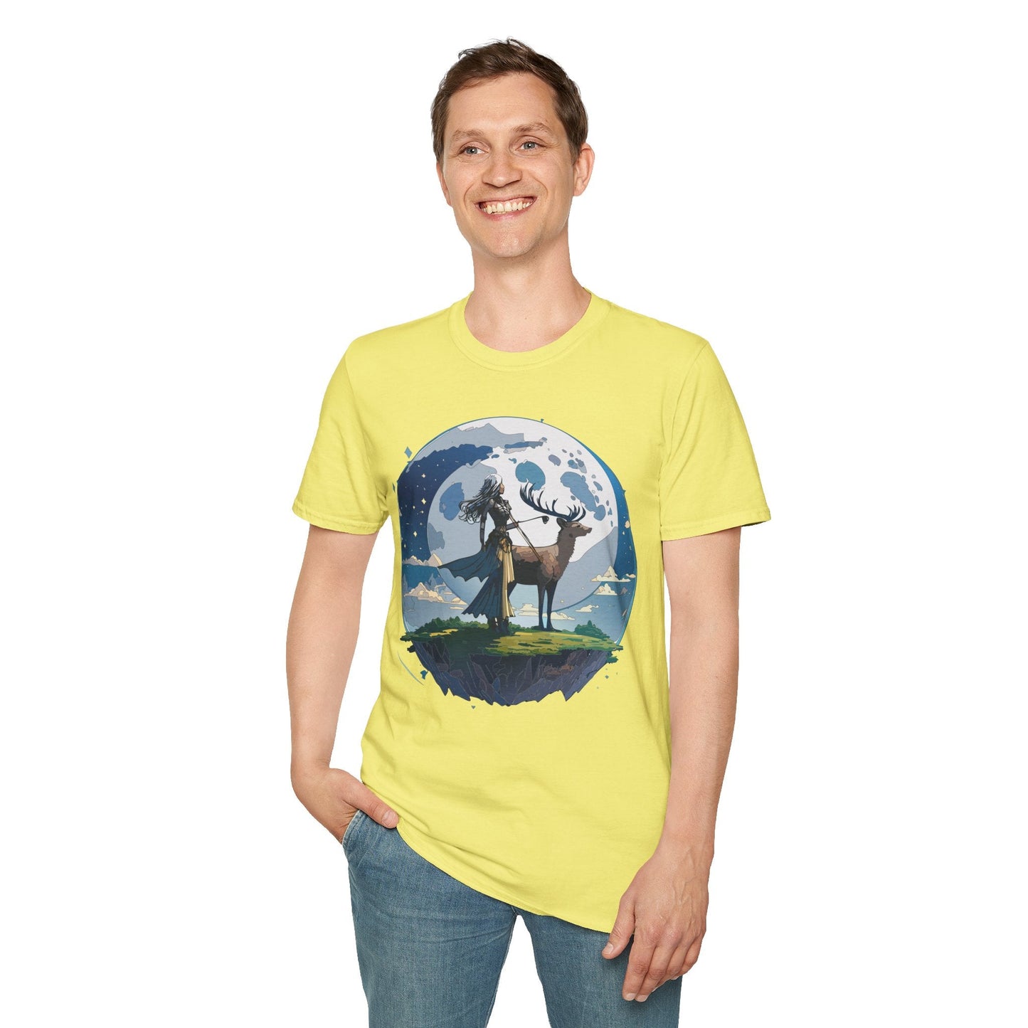 Women Graphic T Shirts Art Design Shirt Unisex Softstyle Gildan 64000 Tee Cotton Everyday Comfort