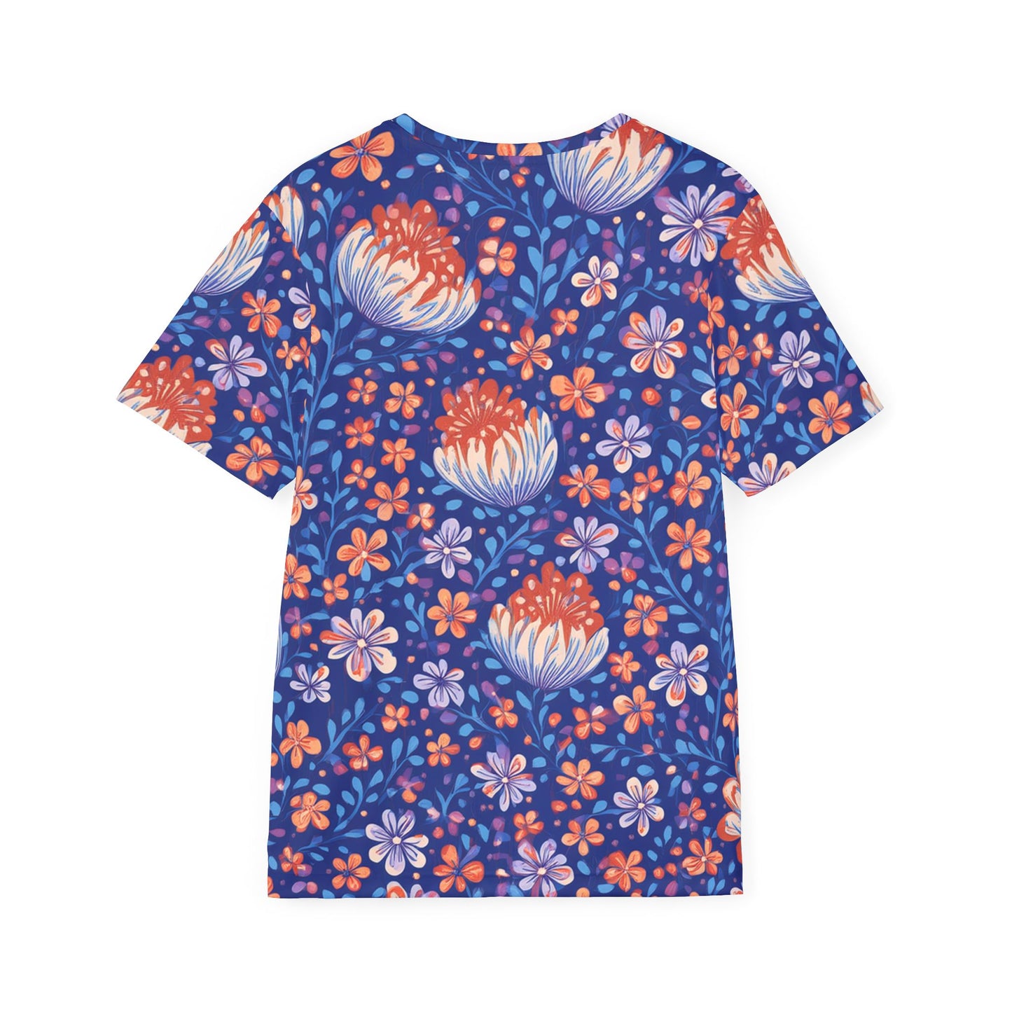 Unisex Floral Shirt, Floral Tee Shirt, Floral T-Shirt, T Shirt with Flowers 3