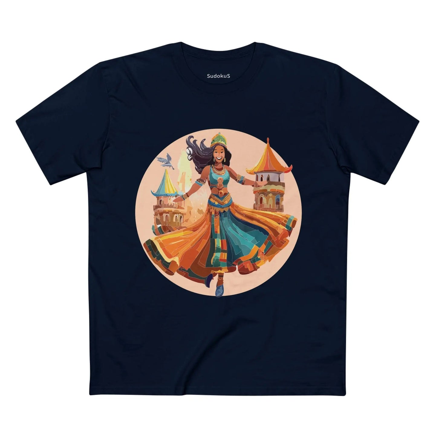 Dancer Graphic Unisex 100 Cotton Staple Tee 5