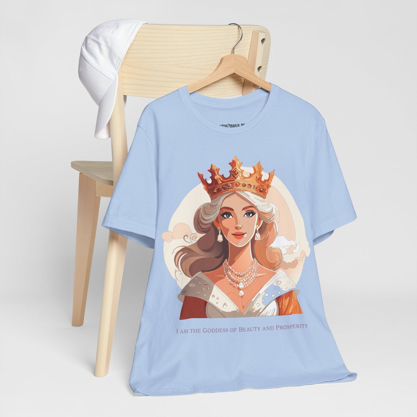Goddess Graphic Tee Unisex Cotton Short Sleeve With Original Artwork By Retro2Nova
