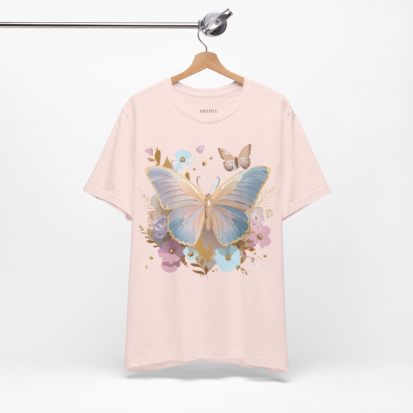 Adelpha Butterfly Graphic Tee Unisex Vintage Artwork Short Sleeve Shirt