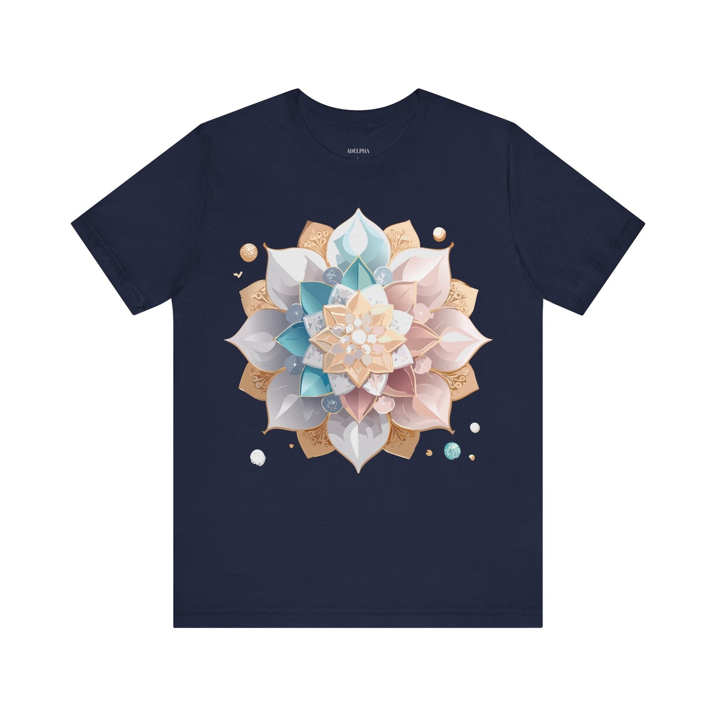 Mandala Graphic Tee Unisex Vintage Inspired Art Design Shirt By Adelpha Premium Artwear