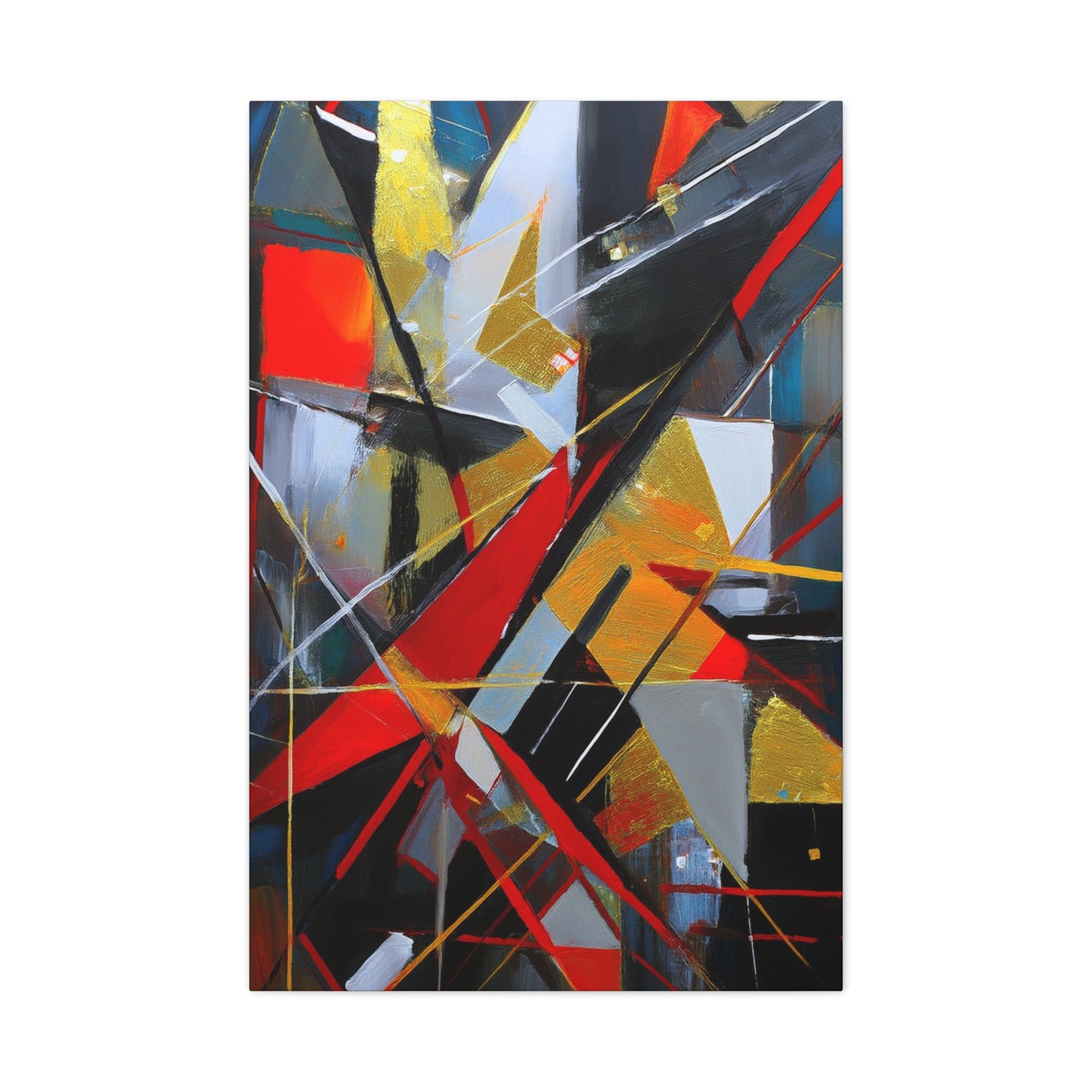 Abstract Oil Painting Print Canvas 20x24,20x30,24x30 24x32,24x36,30x40 32x48,36x48,40x60 Pine-Wood Inner Frame ABS-194