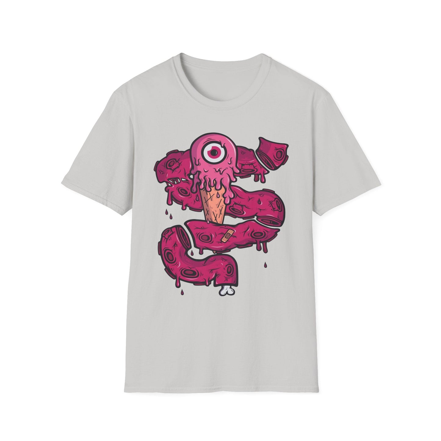 Cartoon T Shirt Animation Tee Funny Graphic Tee Unisex Gildan Softstyle Cotton 64000