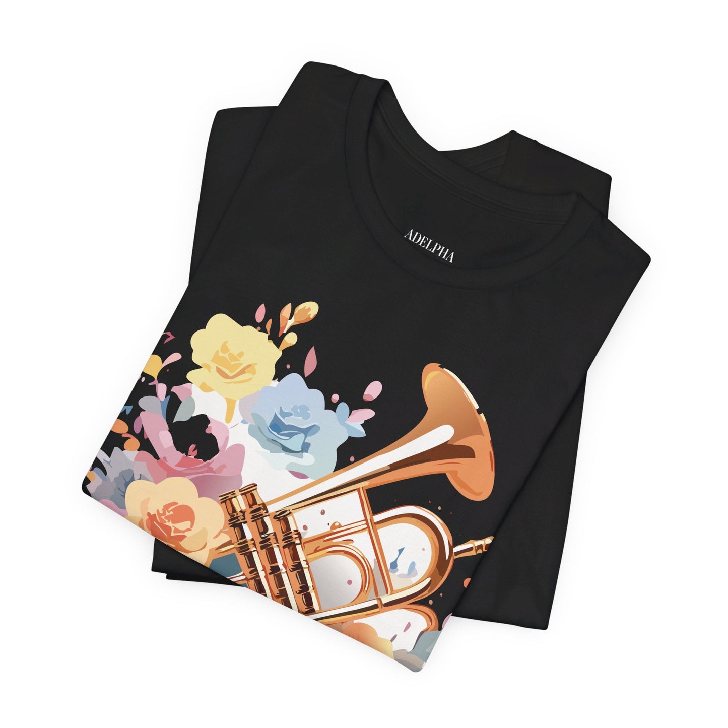 Music T Shirt Unisex Graphic Tee Vintage Artwork Adelpha Short Sleeve Art Design