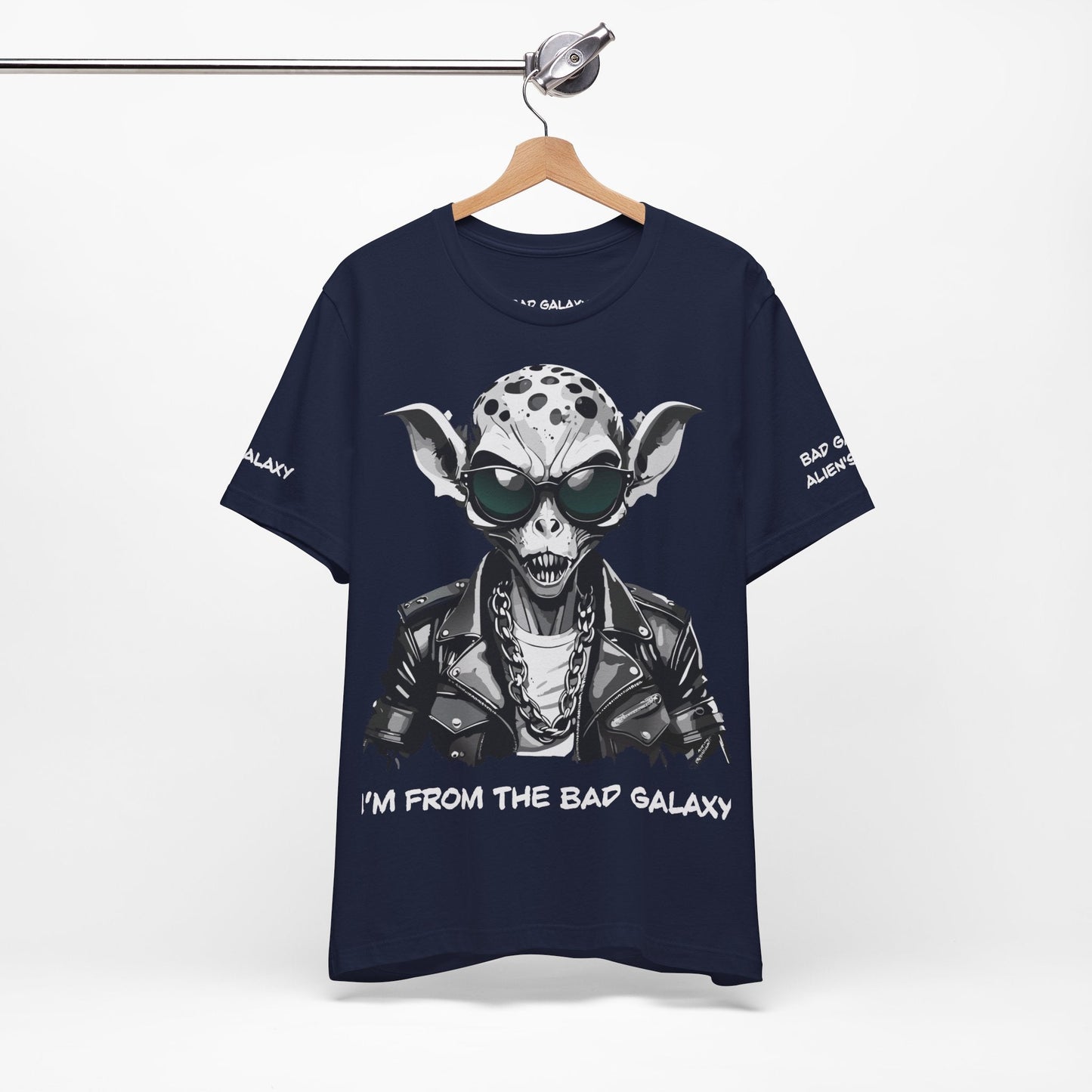 Alien Tee Shirt From Bad Galaxy Made To Order Lightweight 100 Cotton Tee With Eco Inks Free Shipping