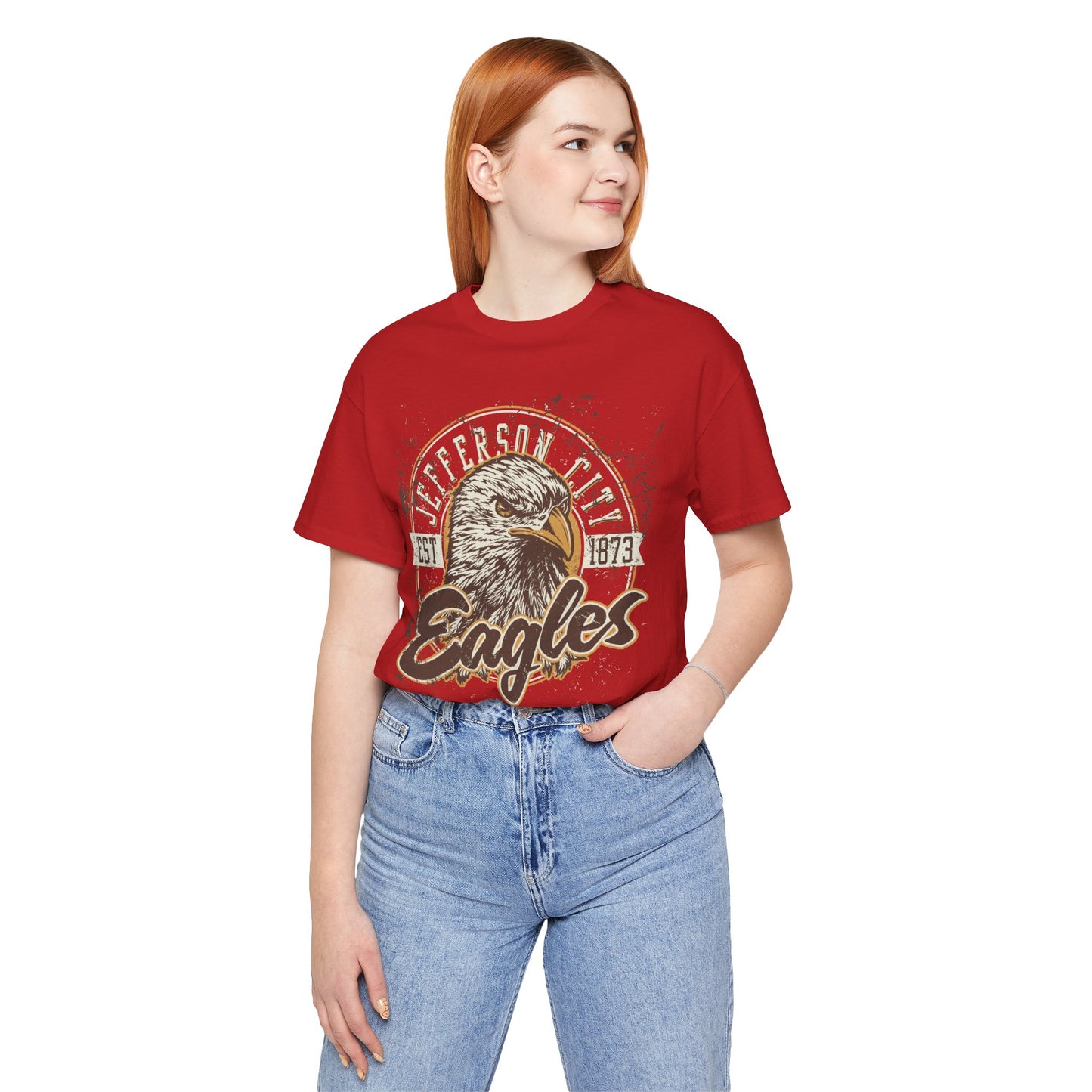 Sports Team Vintage Tee, Football Graphic T-Shirt, Eagle Graphic T-Shirt, Vintage Shirt, Design Football Tees