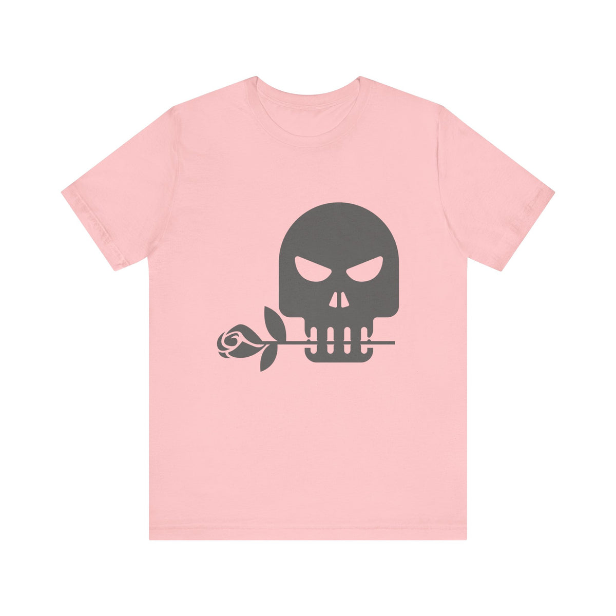 Camiseta unisex de algodón con calavera