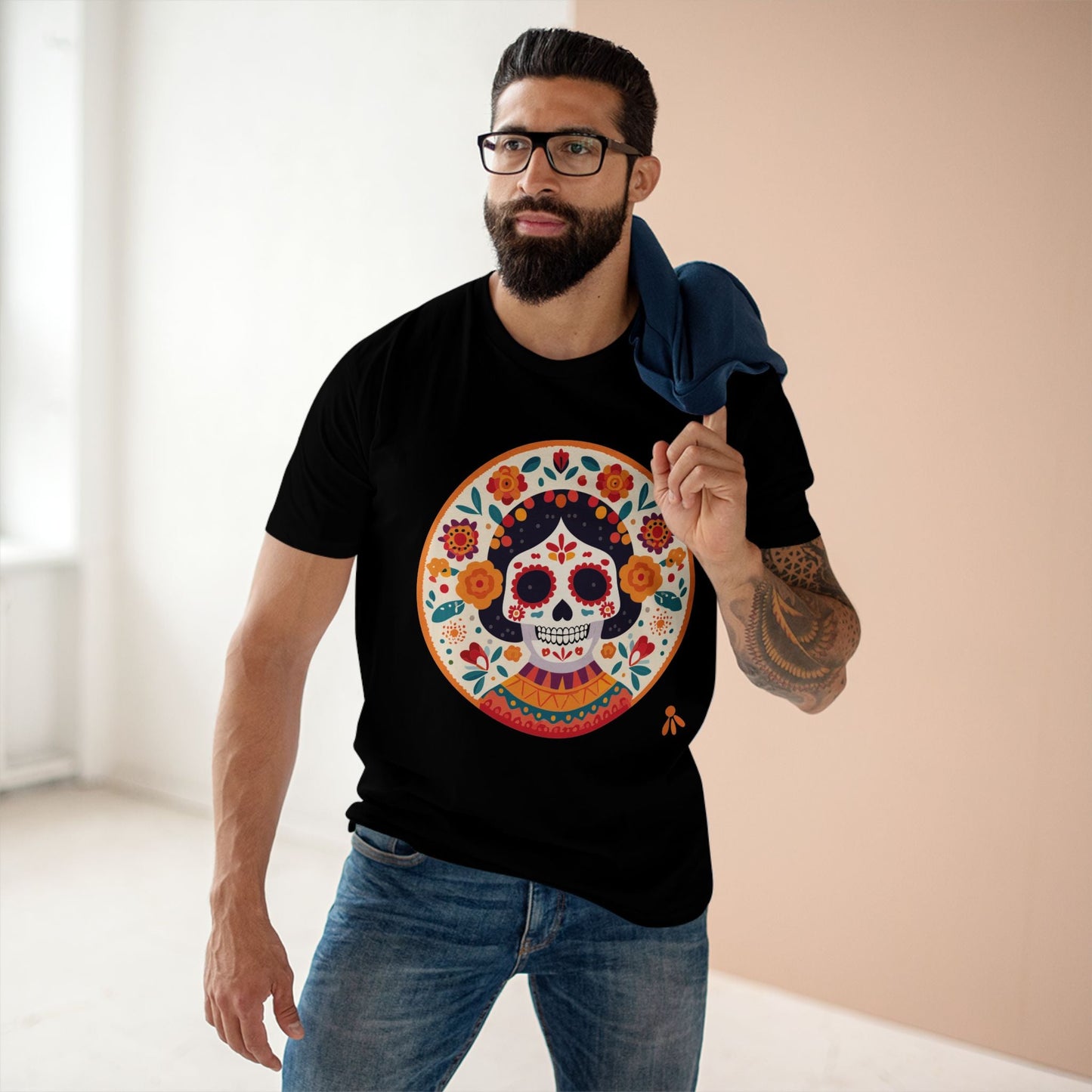 Skull Shirt Unisex Skeleton Tee Premium Cotton With Original Art Design Retro2Nova SS52