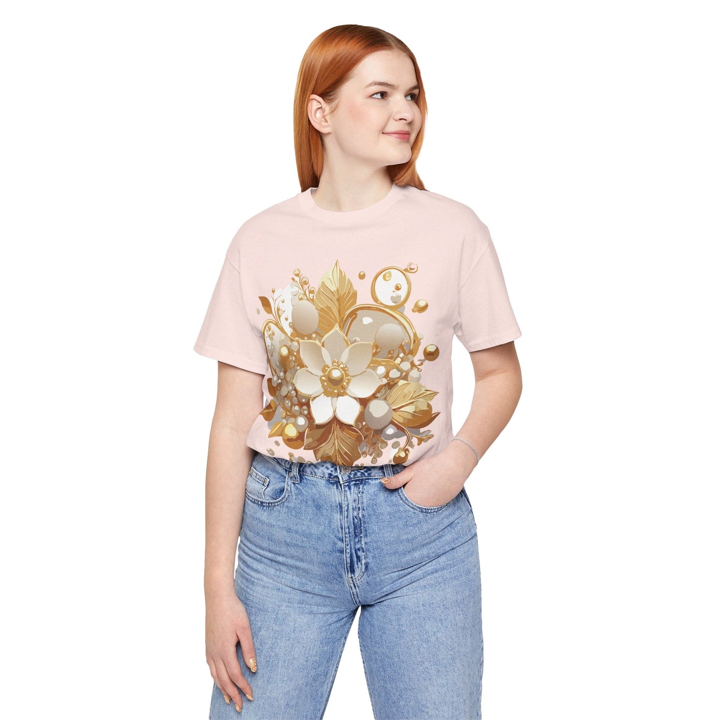 Jewelry Graphic Unisex 100 Cotton Vintage Treasure Art T-Shirt 22