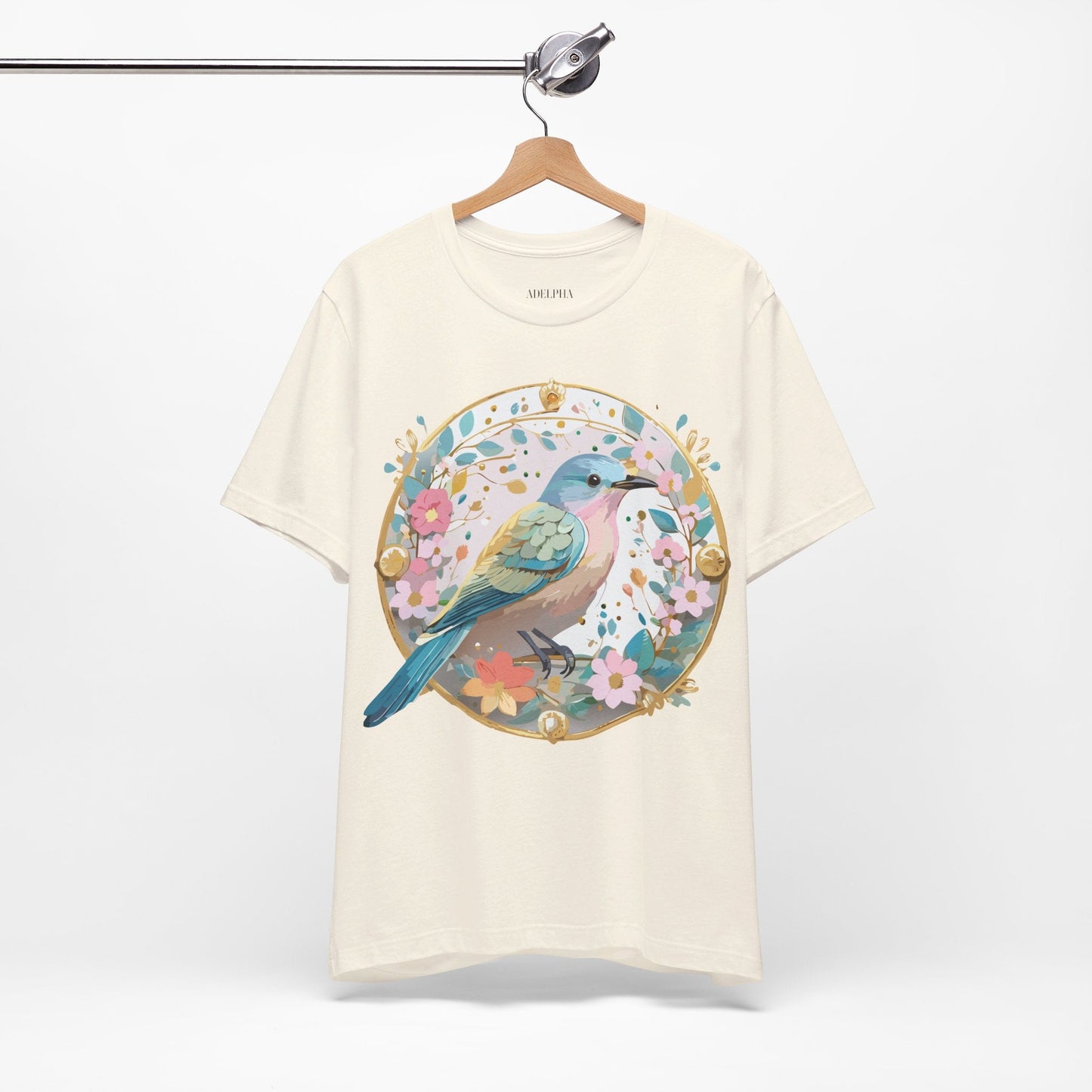 Adelpha Vintage Inspired Graphic Tee Unisex Short Sleeve Shirt Art Design Premium