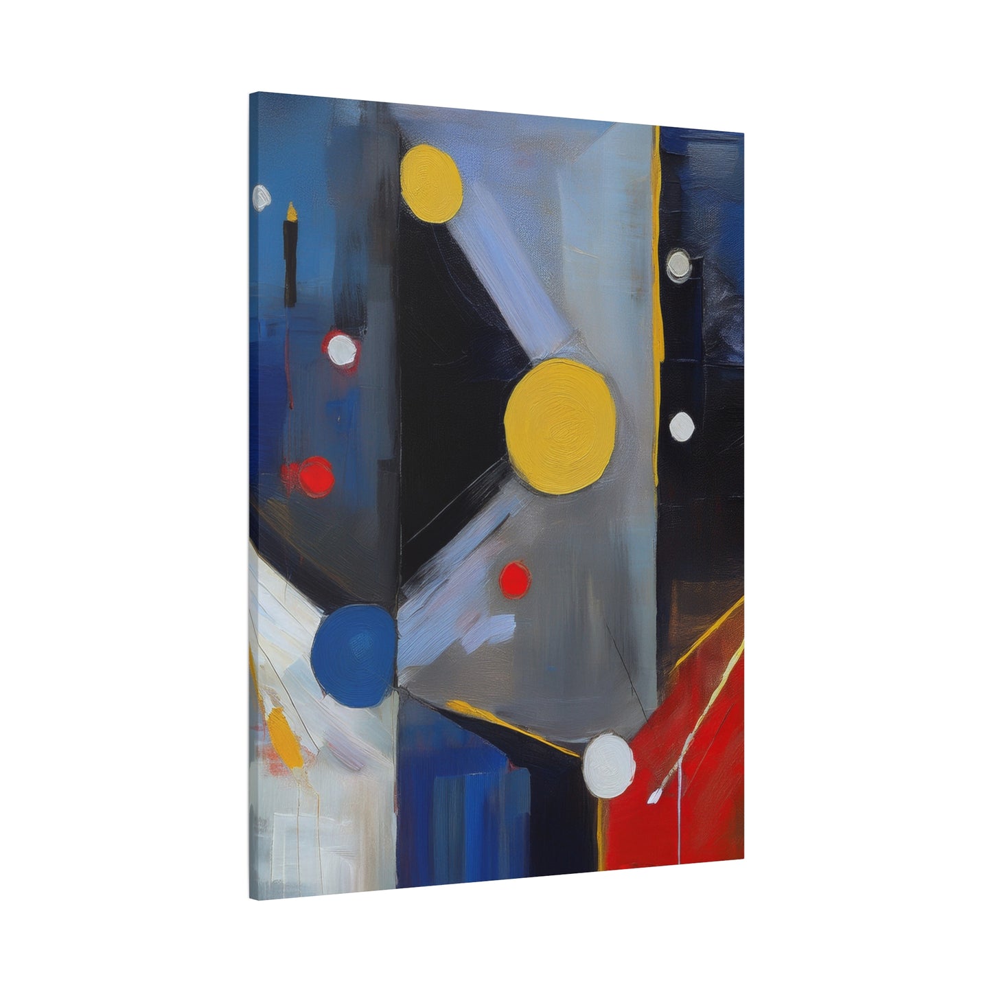 Abstract Oil Painting Print Canvas 20x24,20x30,24x30 24x32,24x36,30x40 32x48,36x48,40x60 Pine-Wood Inner Frame ABS-163