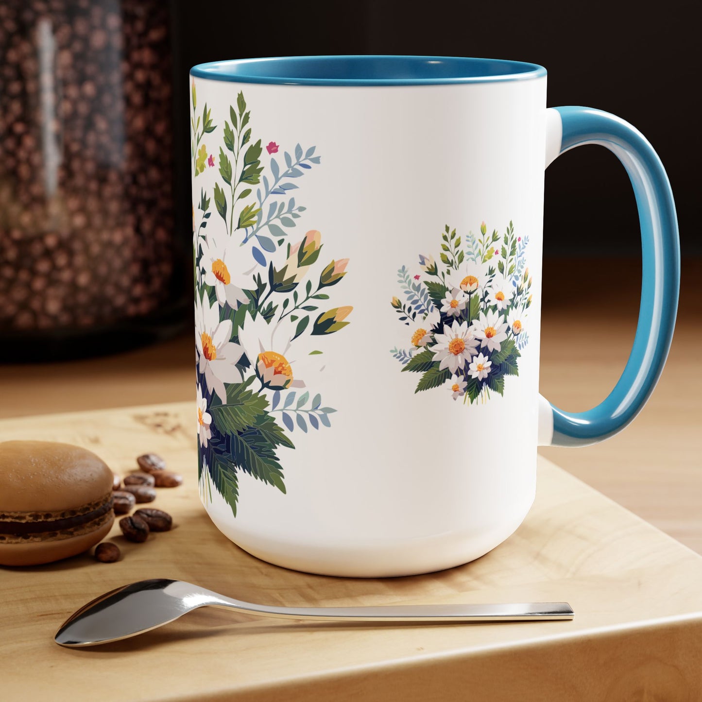 Floral Mug, Floral Cup
