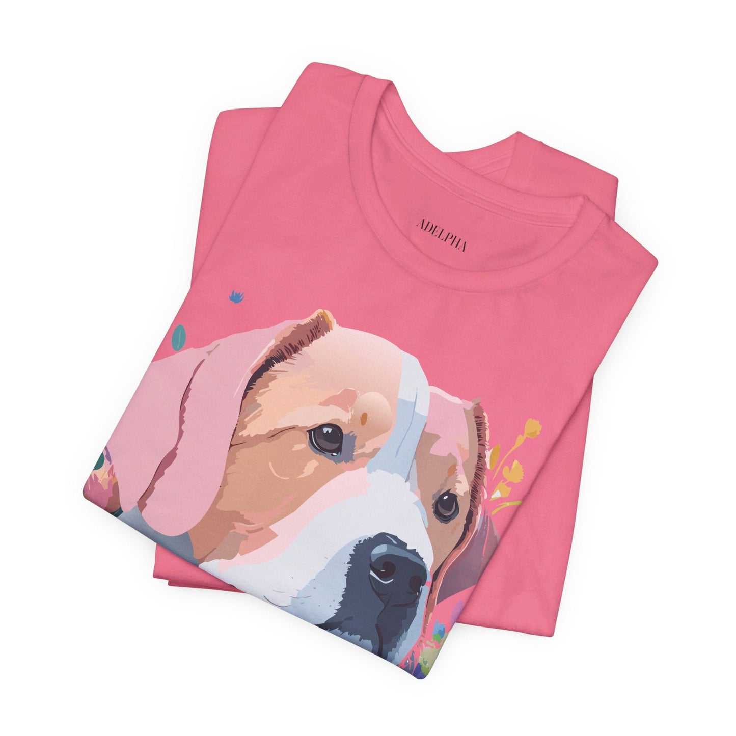 Dog Graphic Unisex 100 Cotton T-Shirt 10