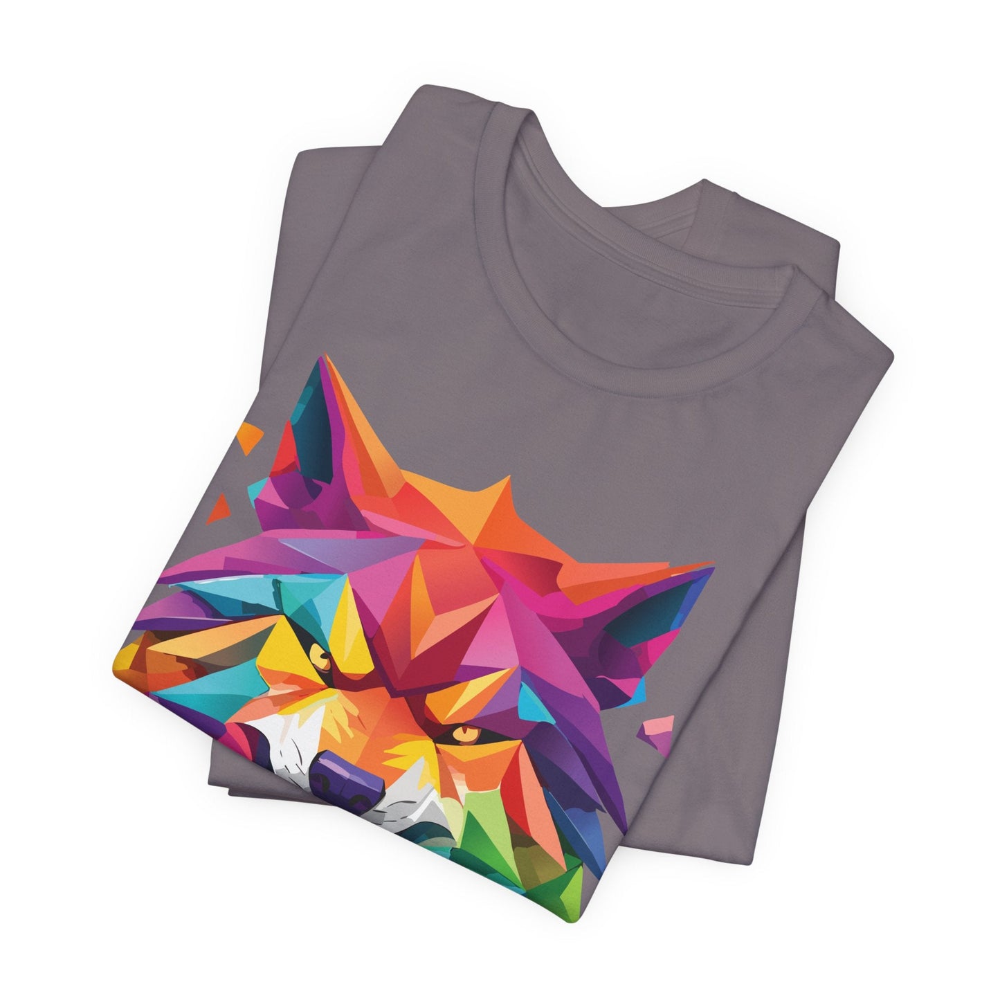 Unisex Animal Shirt With Art Design And Wild Animals Print Tee Short Sleeve Premium