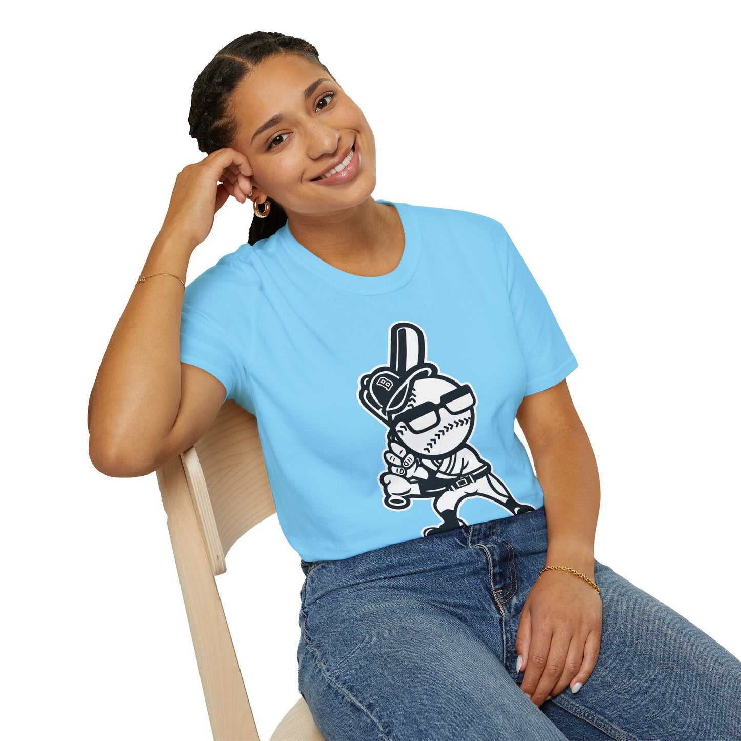 Cartoon T Shirt Animation T Shirt Funny Tee Shirt Gildan Softstyle 64000 Unisex Comfort