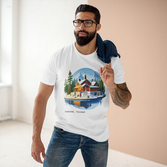 Lapland Travel Graphic Unisex 100 Cotton Tee 37