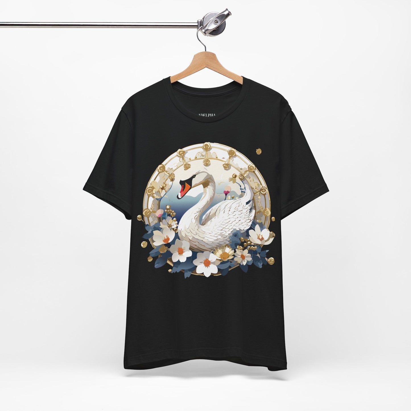 Medallion Graphic Unisex 100 Cotton Vintage Animal Medal Artwork Tee 44