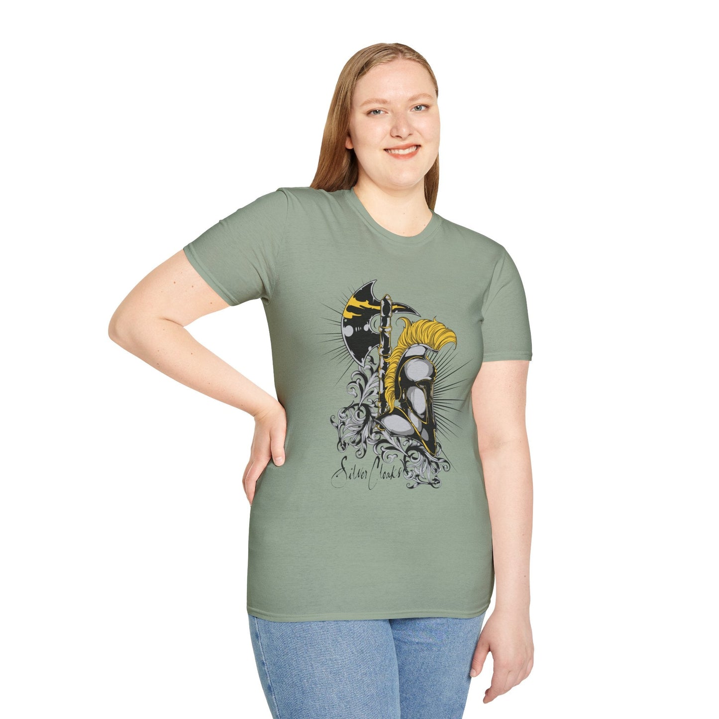 Unisex Art Graphic Shirt 100 Percent Ring Spun Cotton Softstyle Tee For Everyday Comfort And Style