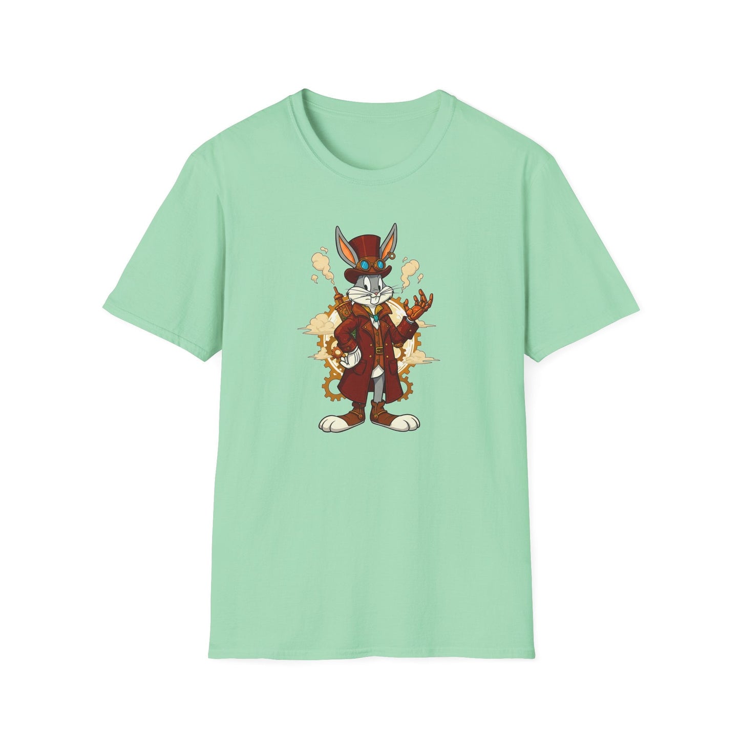 Bugs Bunny Shirt Cartoon T Shirt Unisex Gildan Softstyle 64000 Cotton Tee For Animation Fans