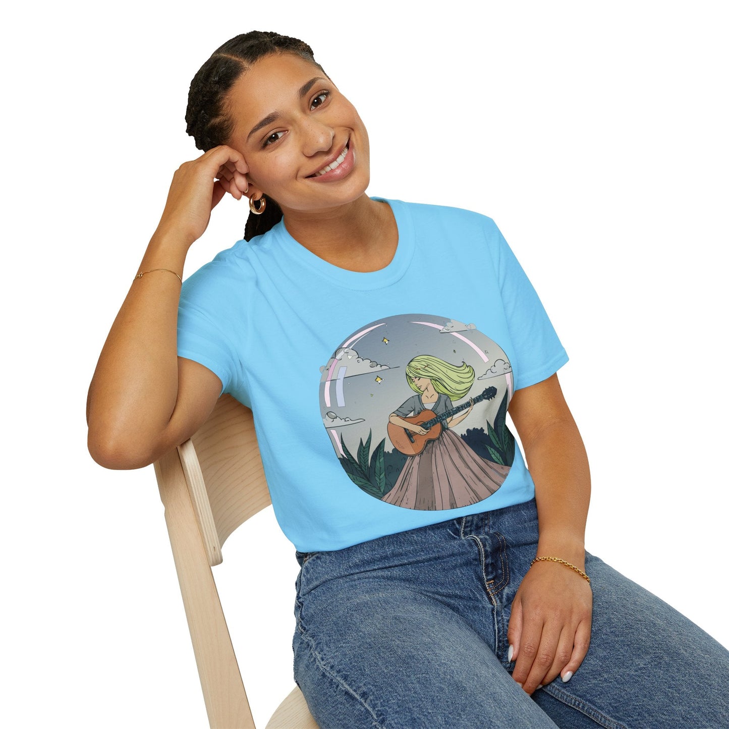 Womens Graphic T Shirt Art Design Softstyle 64000 Gildan Unisex Cotton Tee Premium Comfort