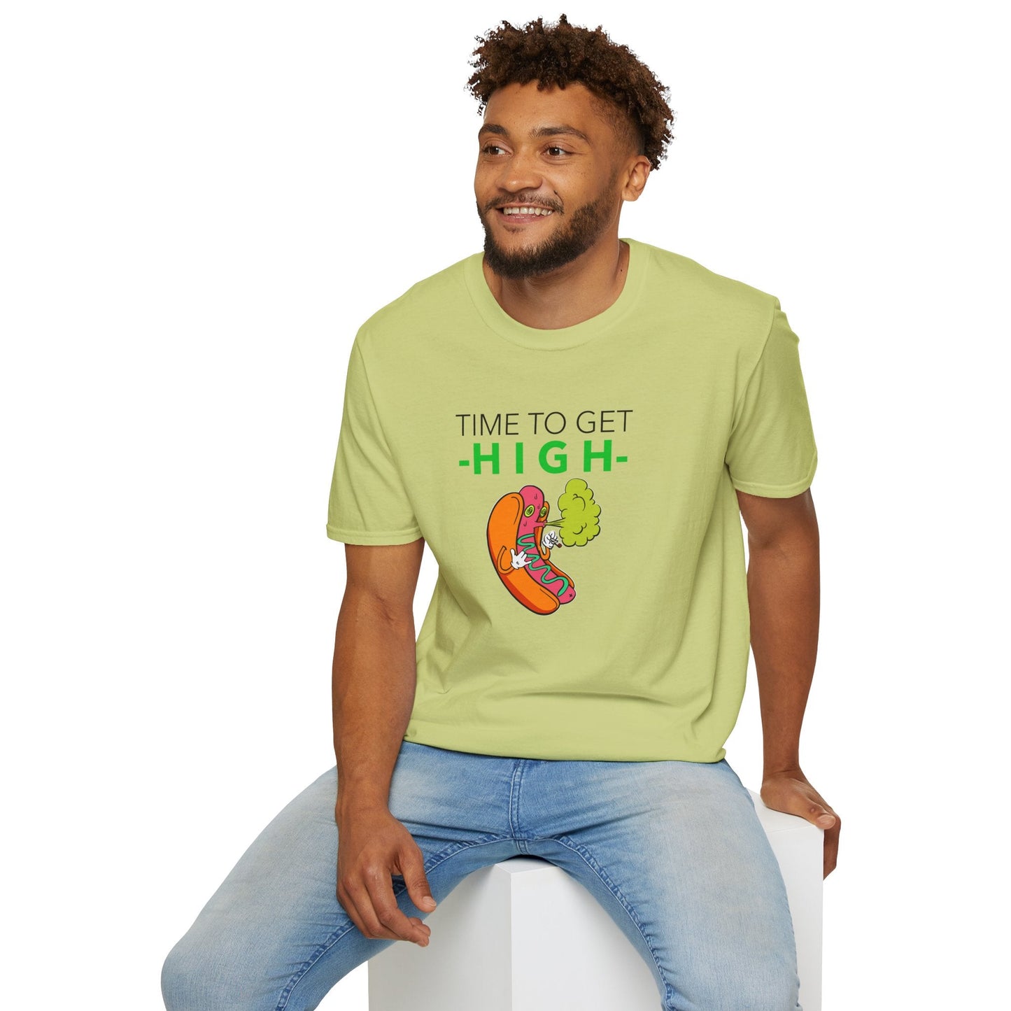 Funny Food T Shirt Unisex Gildan Softstyle 64000 Tee Art Design One Hundred Percent Ring Spun Cotton Lightweight