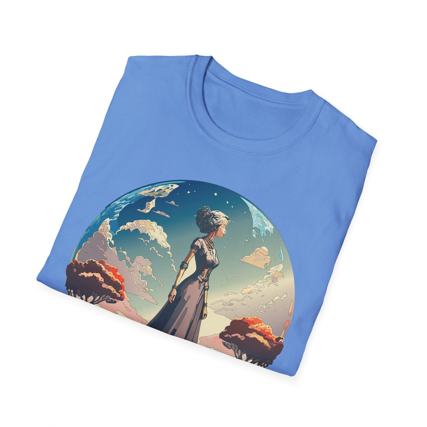 Womens Graphic T Shirt Art Design Tee Gildan Softstyle 64000 Unisex Cotton Short Sleeve