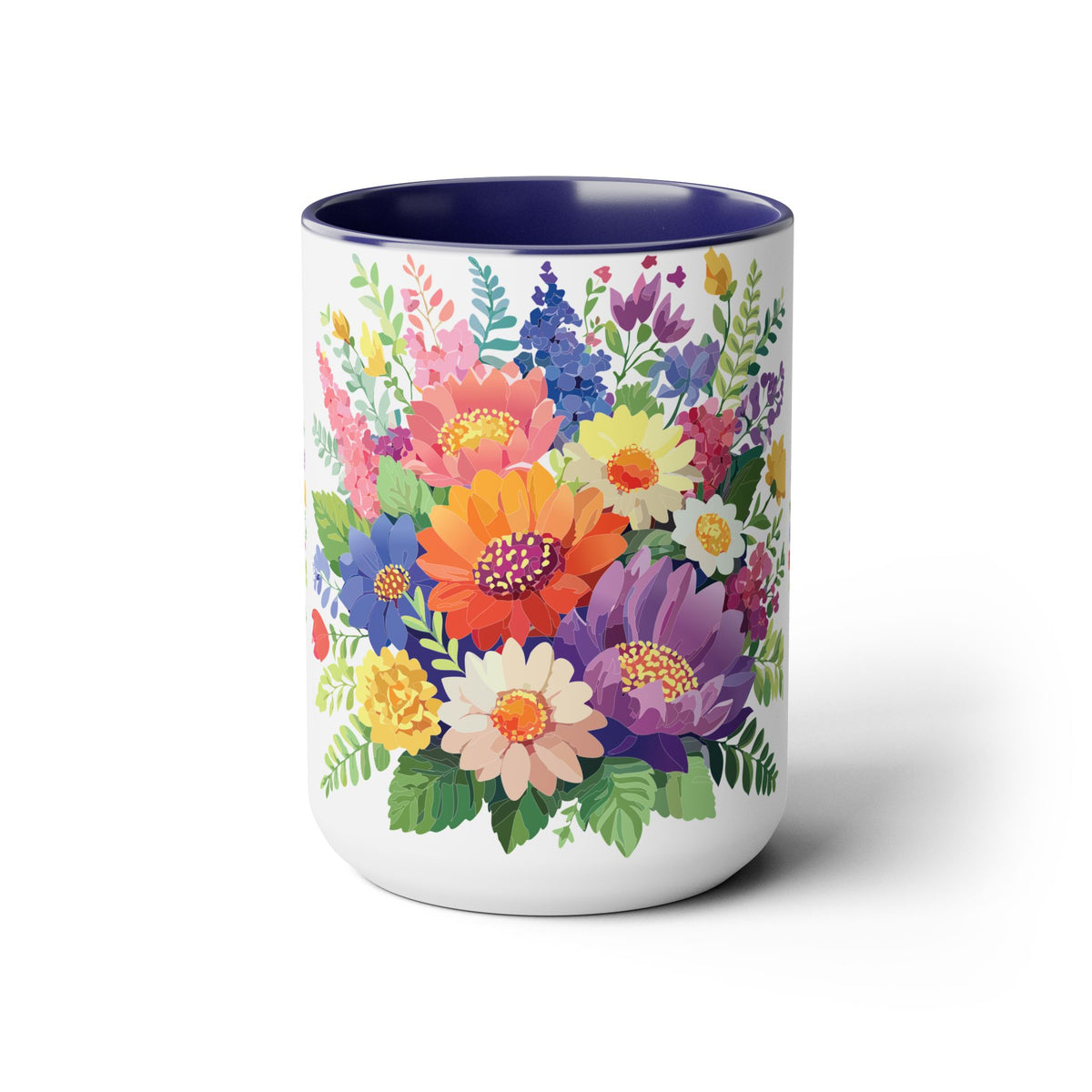 Floral Mug, Floral Cup