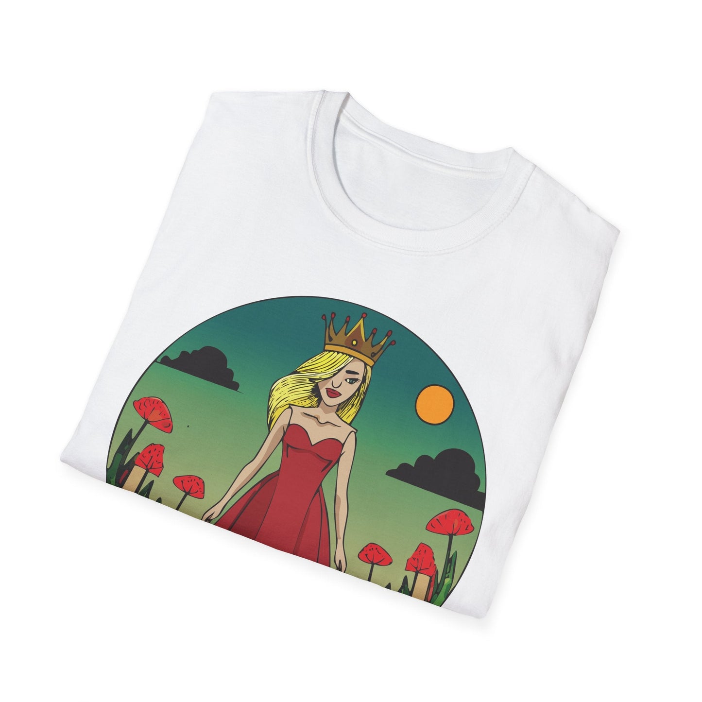 Womens Graphic T Shirt Art Design Tee Unisex Softstyle 64000 Ring Spun Cotton Daily Wear