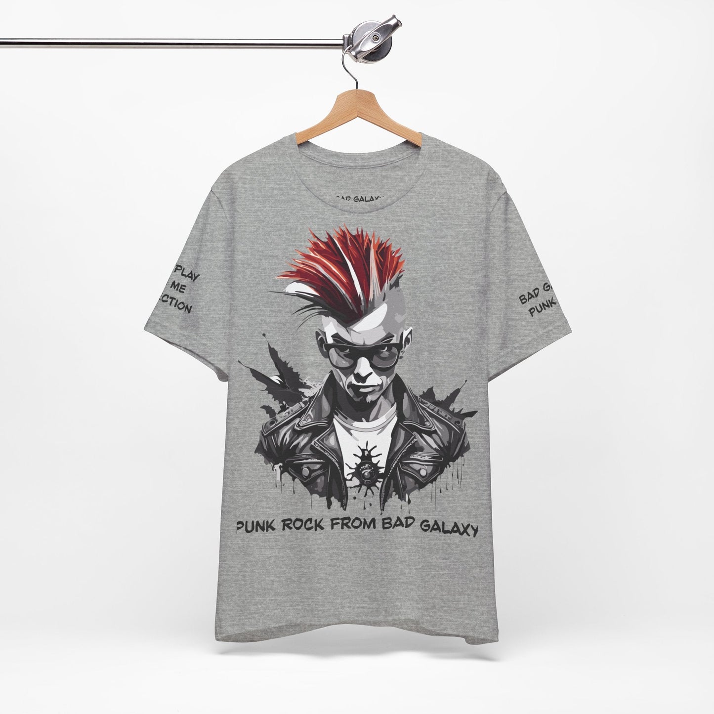 Punk Rock Tee Shirt Made In USA Free Shipping 100 Percent Cotton With Durable Stitching