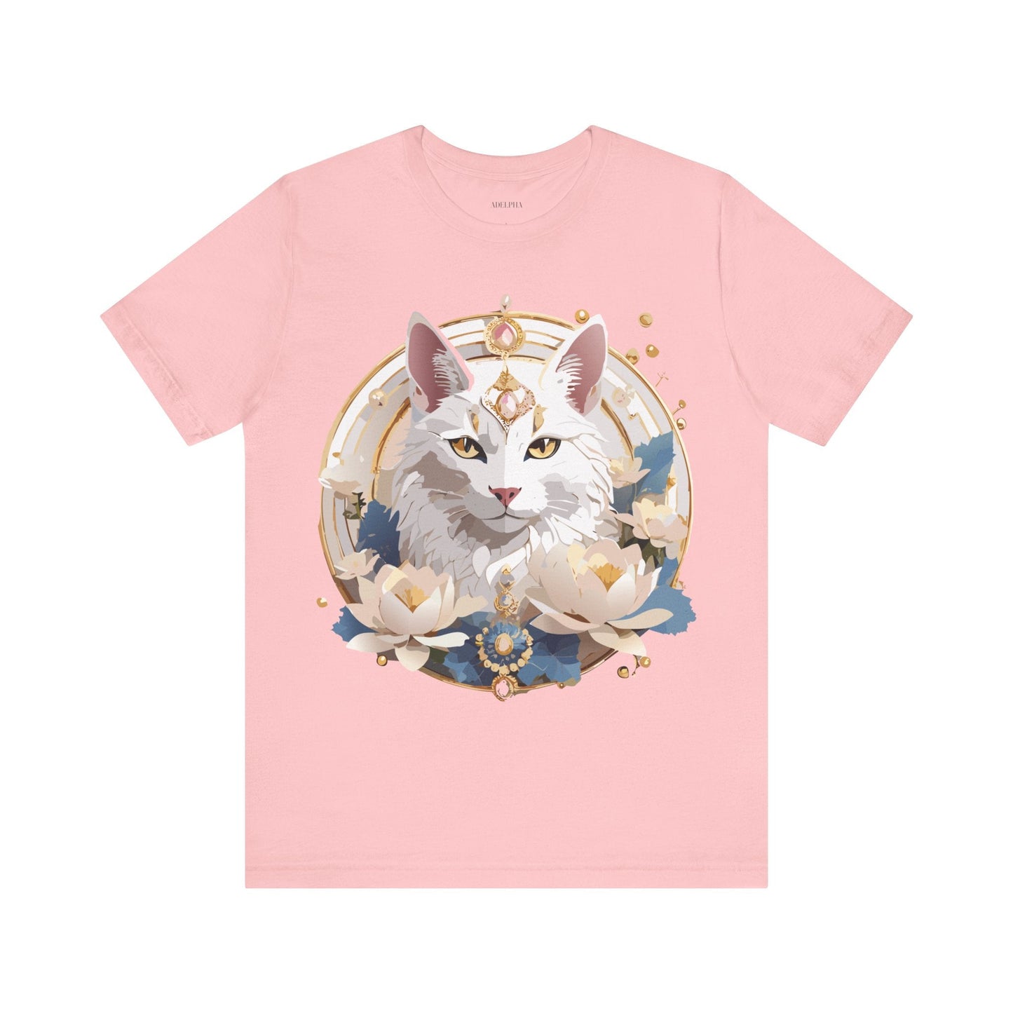 Medallion Shirt Graphic Tee Unisex Short Sleeve Art Print Adelpha Vintage Inspired