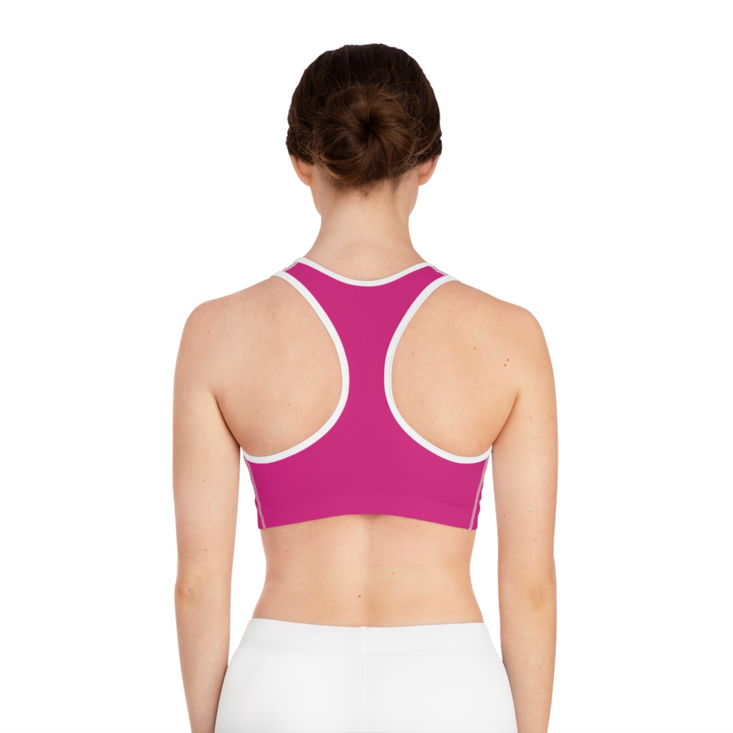 Pink Color Sports Bra, Pink Sports Bra 11