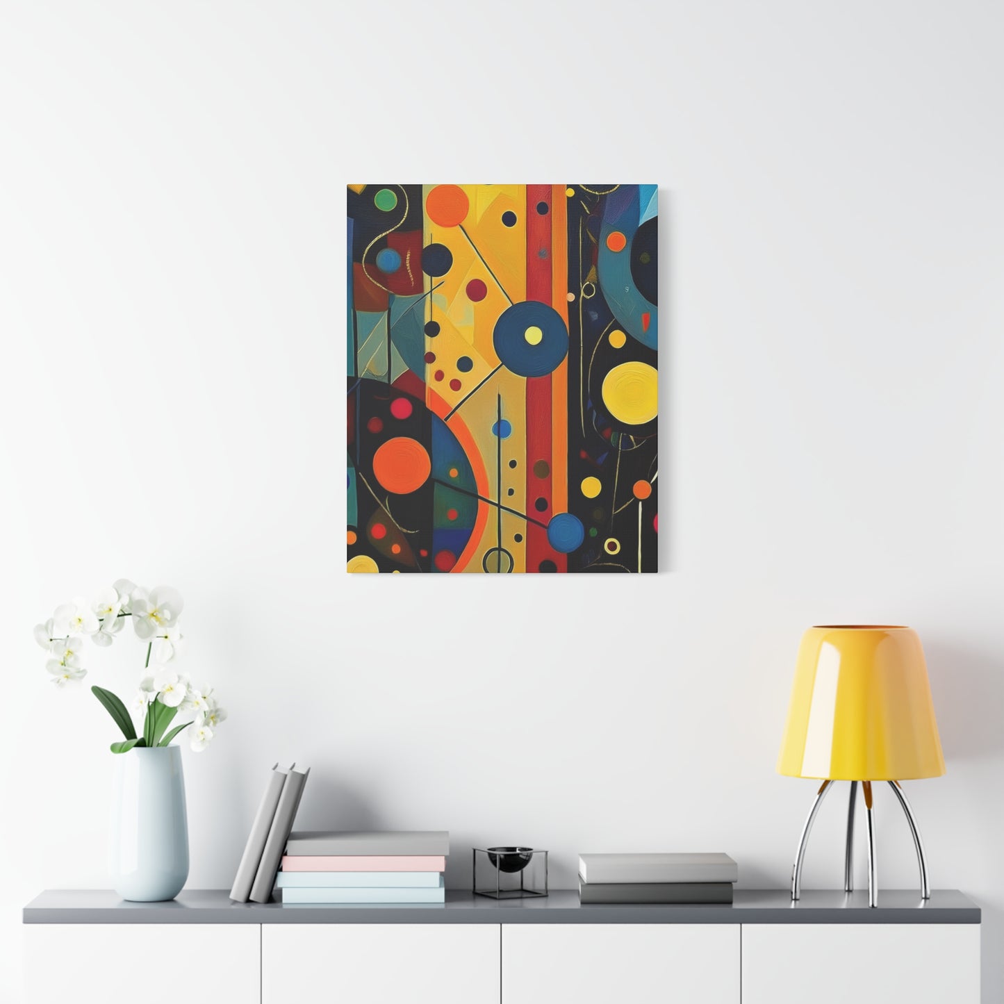 Abstract Oil Painting Print Canvas 20x24,20x30,24x30 24x32,24x36,30x40 32x48,36x48,40x60 Pine-Wood Inner Frame ABS-147
