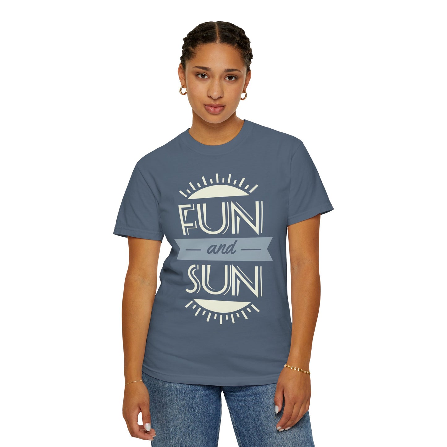 Unisex T-shirt with summer design