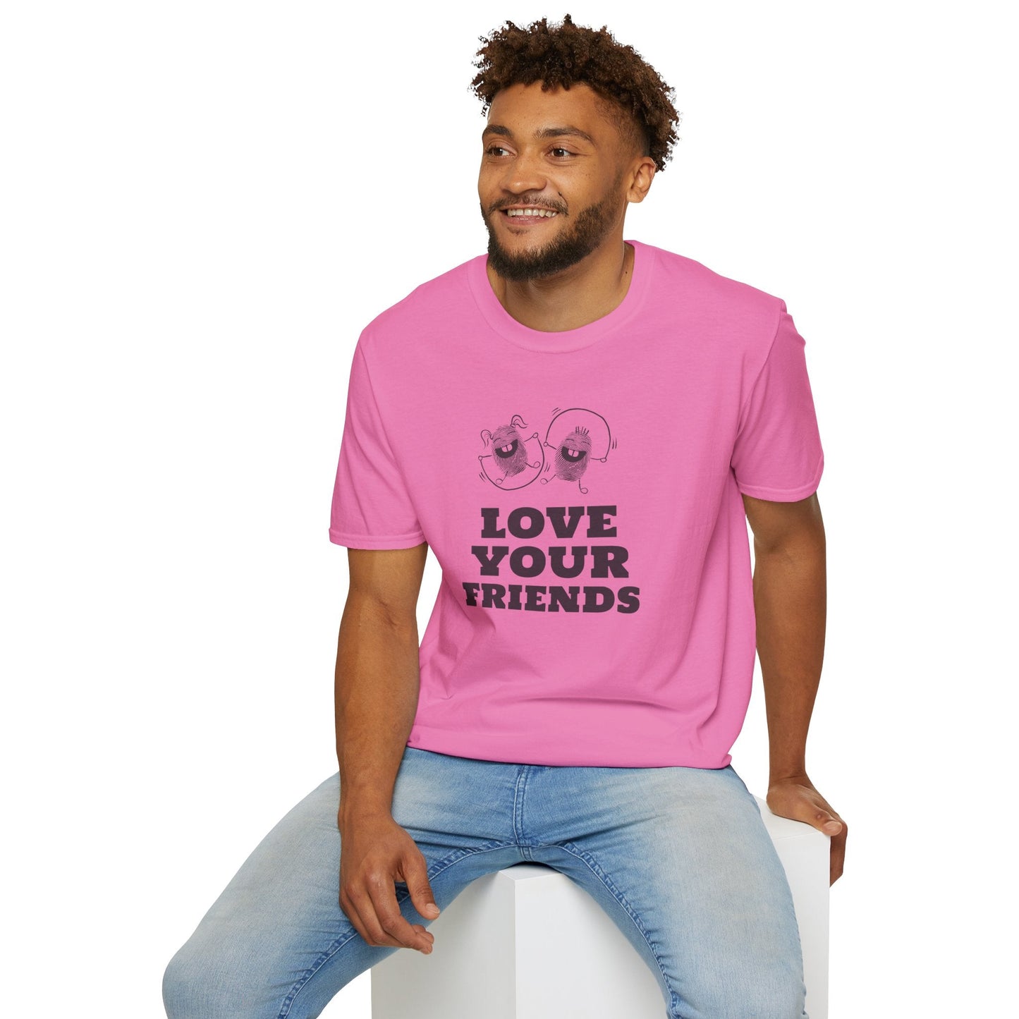 Positive Slogan T Shirts For Men And Women Unisex Gildan Softstyle 64000 Short Sleeve Tee With Positive Quotes