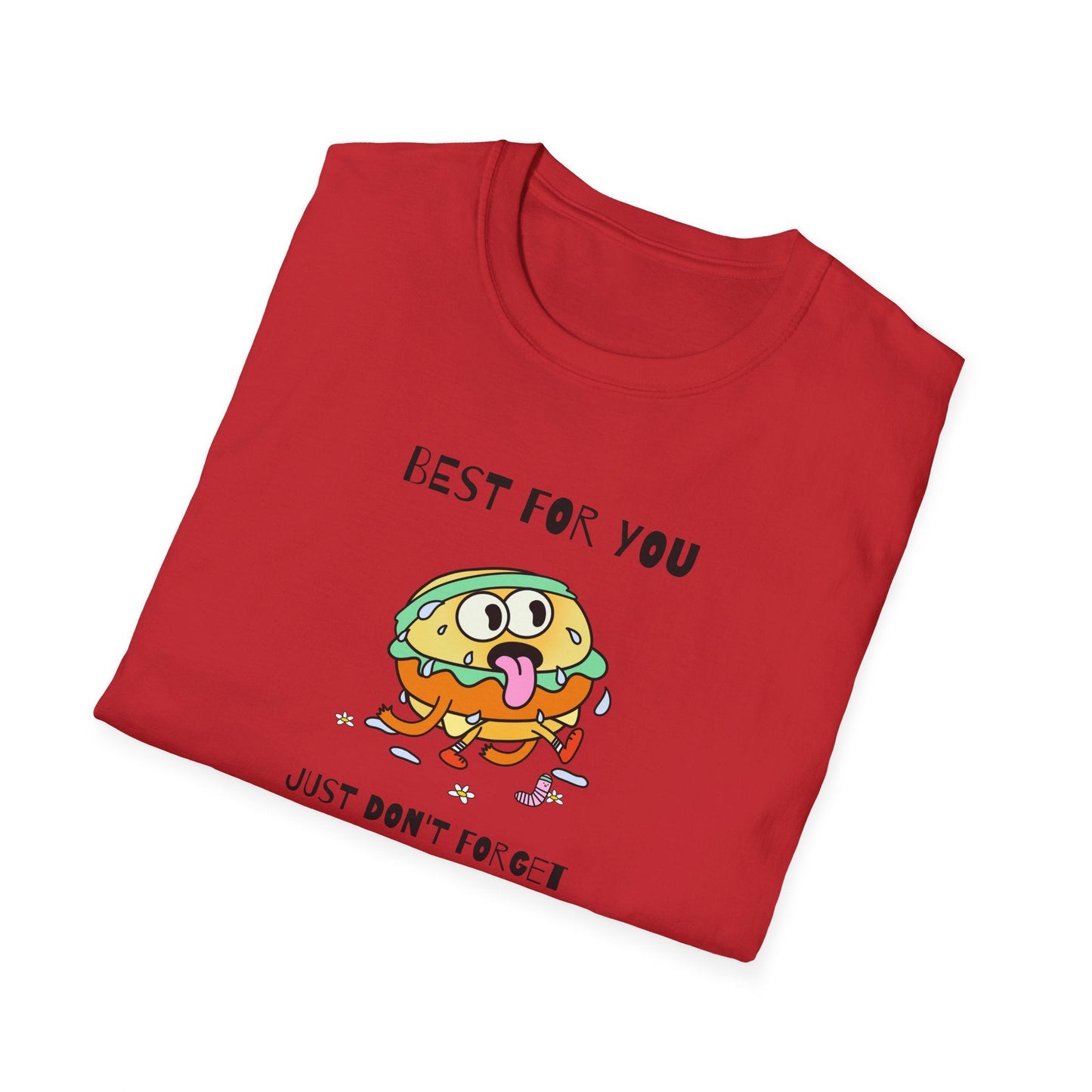 Funny Food T Shirts Unisex Softstyle Tee Gildan 64000 100 Percent Ring Spun Cotton Comfortable Graphic Tee