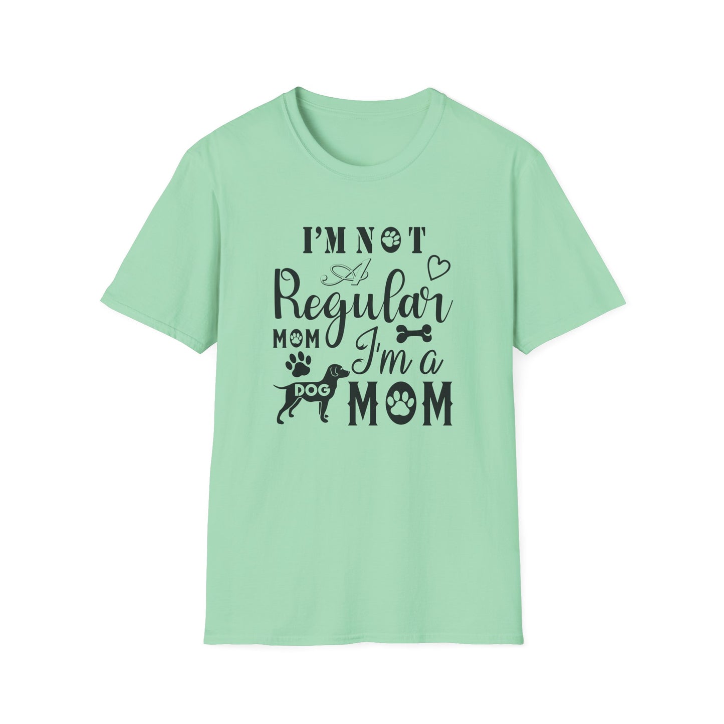 Dog Mom Pet Lover Graphic Unisex Cotton T-Shirt