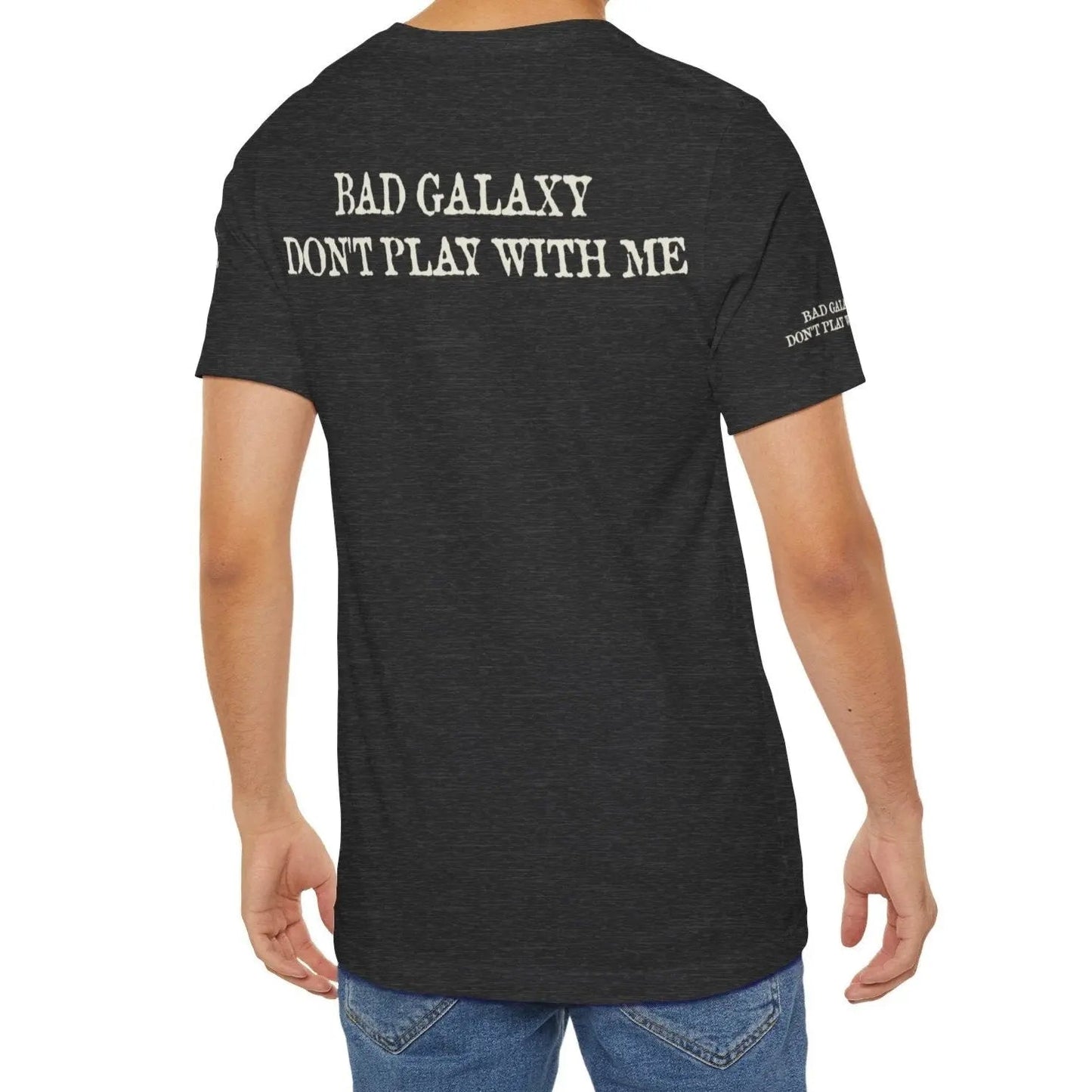 Skull T Shirt From Bad Galaxy 100 Percent Cotton Eco Friendly Made In USA With Durable Stitching