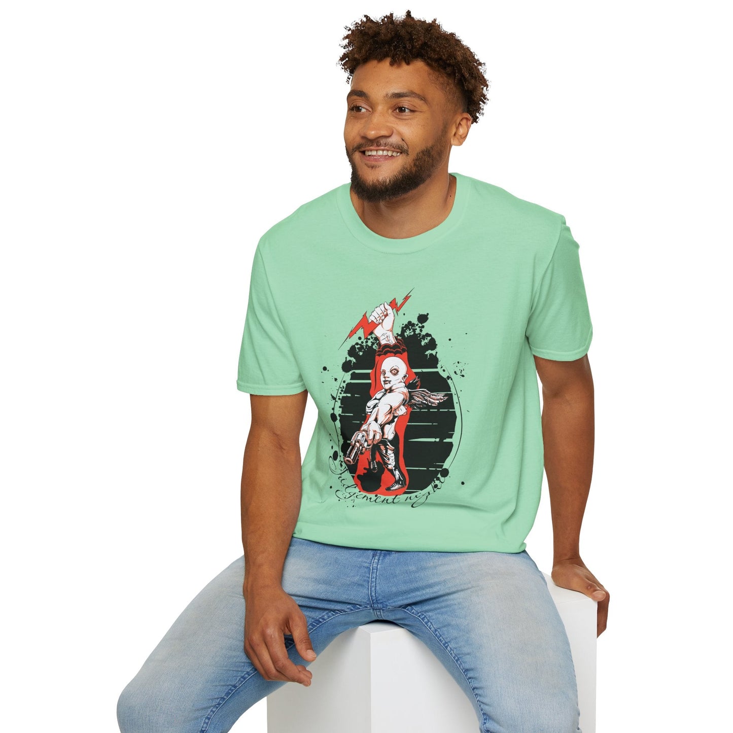 Gildan Softstyle Art Design Graphic Tee Shirt Unisex 100 Percent Ring Spun Cotton