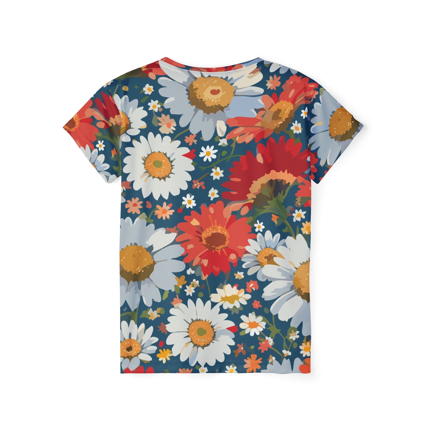 Floral Print Shirt, Shirt with Flowers