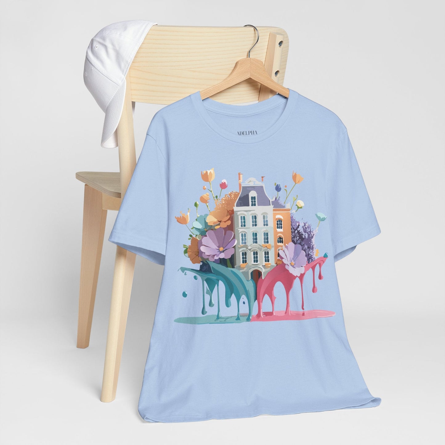 Amsterdam Graphic Tee Unisex Jersey Short Sleeve Shirt Travel Themed Original Artwork