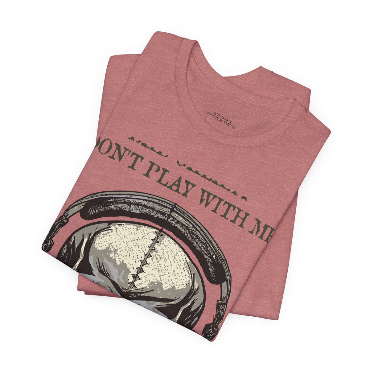 Skull Rock Graphic Unisex Cotton Bella+Canvas Tee with Art Design b45