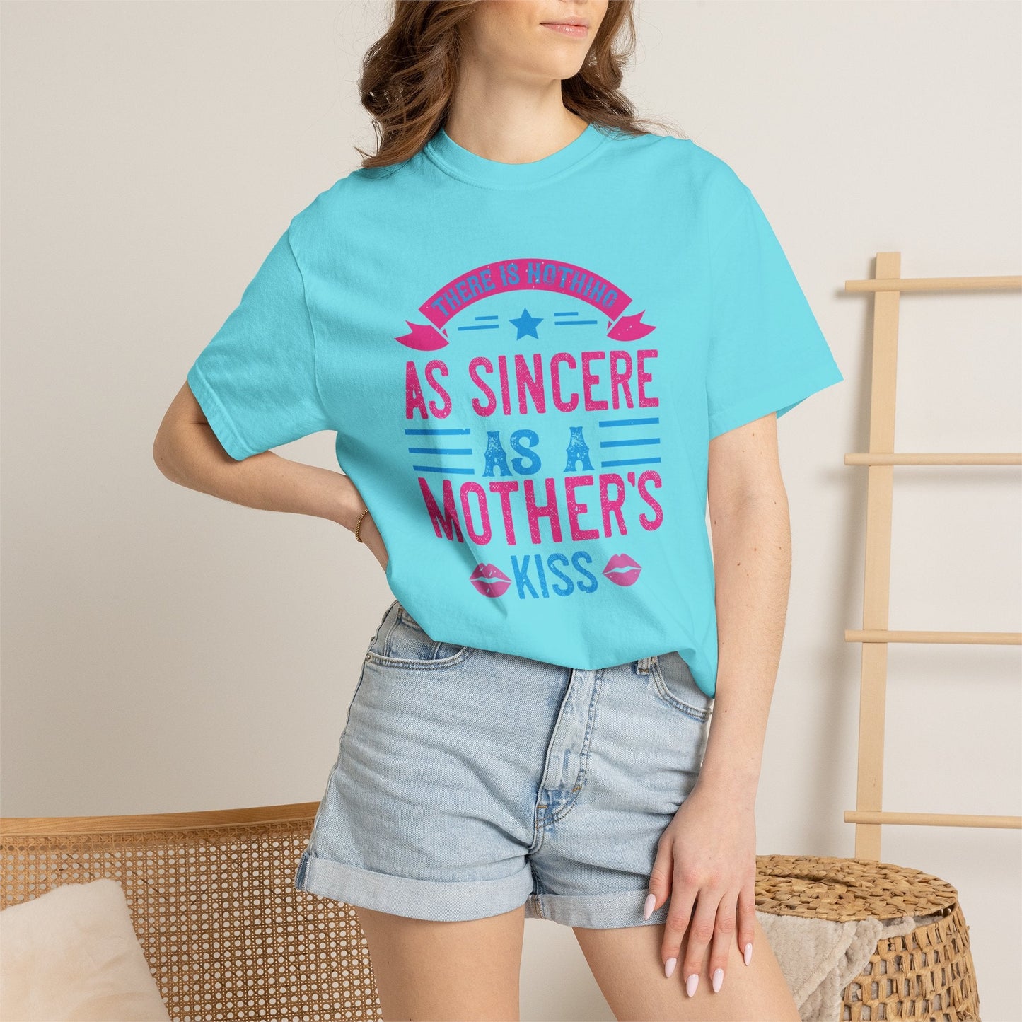 Mom T-shirt Mother Day Mama Tee Unisex Comfort Colors Garment-Dyed Cotton h97