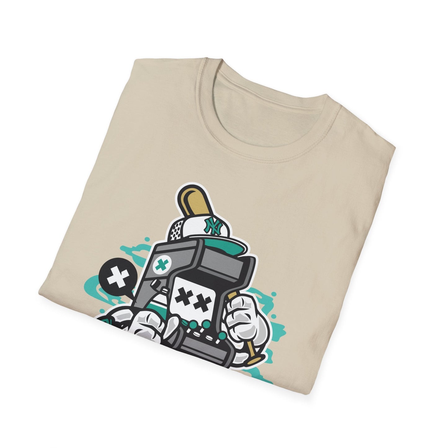 Unisex Gildan Softstyle Cartoon T Shirt Animation Design Funny Tee Ring Spun Cotton