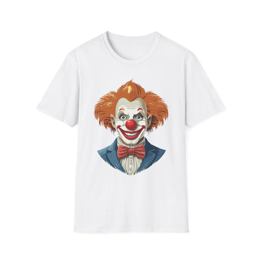 Clown Shirt Unisex Funny Man Circus Tee Softstyle Gildan 64000 Short Sleeve Shirt Premium