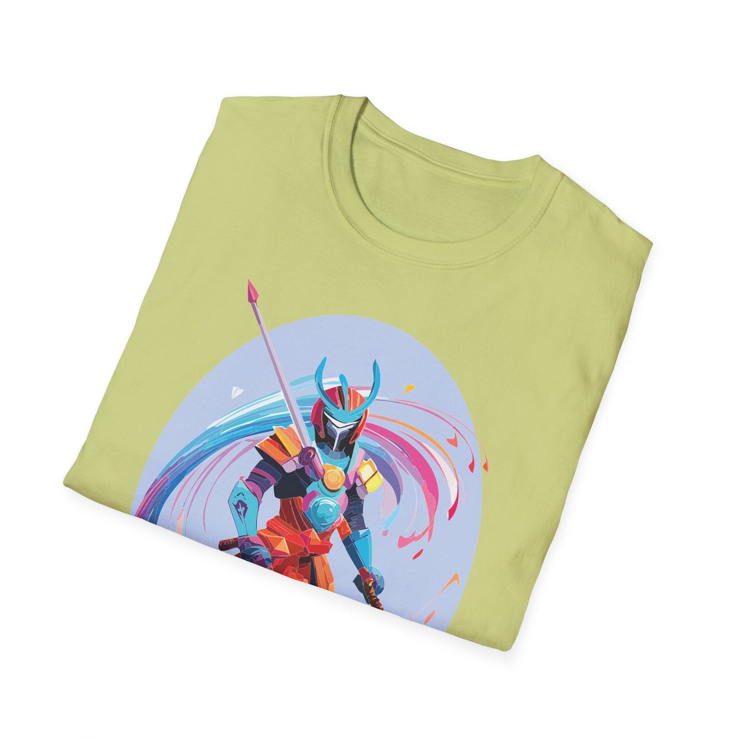 Samurai Shirt Unisex Gildan Softstyle Tee 100 Percent Ring Spun Cotton Samurai Design