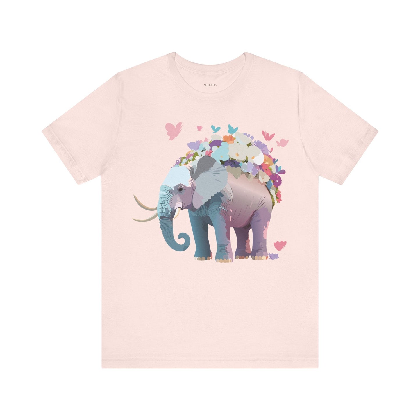 Elephant Graphic Unisex 100 Cotton Jersey Vintage Art Design Tee 15